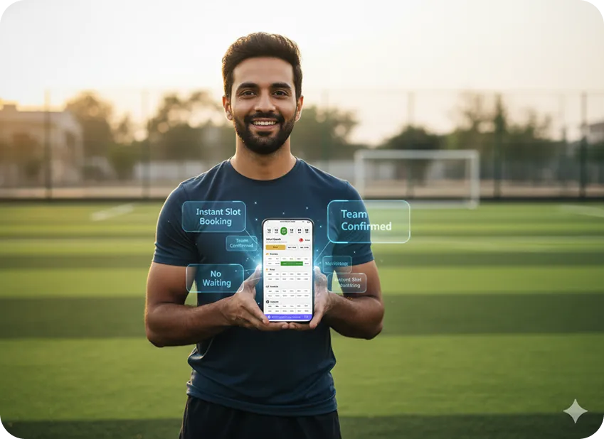 Turf booking success